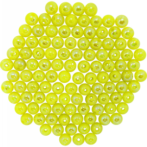 Image of Dutch Fork Premium Beads | Pearl Chartruese; 6 mm