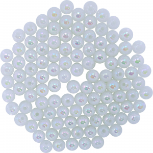 Image of Dutch Fork Premium Beads | Pearl White; 6 mm