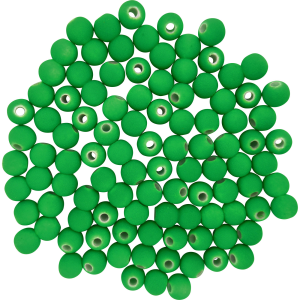 Image of Dutch Fork Premium Beads | Neon Green; 6 mm