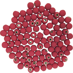 Image of Dutch Fork Premium Beads | Neon Pink; 6 mm