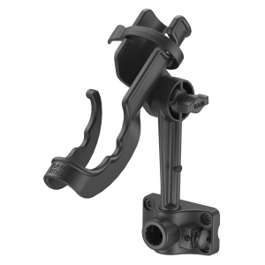 Image of RAM Mounts Rod Holder with Plunger Bulkhead Base | RAM-114-BMP