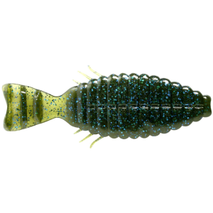 Image of Deps Bull Flat | Watermelon Blue Flake; 3.8 in.