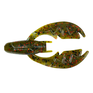 Image of NetBait BaitFuel Infused Paca Chunk Soft Bait | Green Pumpkin Red