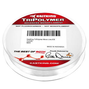 Image of KastKing TriPolymer Advanced Monofilament | Ice Clear; 300 yds.; 12 lb.
