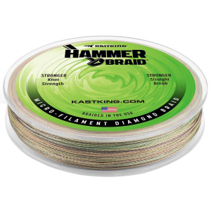 Image of KastKing Hammer Braid | Green Camo; 150 yds.; 65 lb.