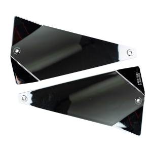 Image of Shortbus Triangle Flasher | Chrome Dipped; 8 in.