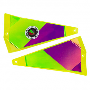 Image of Shortbus Triangle Flasher | Bacon; 8 in.