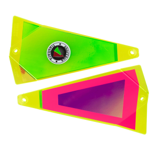 Image of Shortbus Triangle Flasher | Sweet Abby; 8 in.