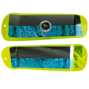 Image of Shortbus Super Series Flashers | Blue Aurora Twisted Addiction; 11 in.