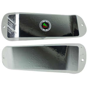 Image of Shortbus Super Series Flashers | Mirror Chrome; 11 in.