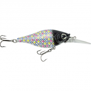 Image of Walleye Nation Creations Shaky Shad Crankbait | Exclusive Color - Scaled Chrome Wonderbread; 2 3/4 in.