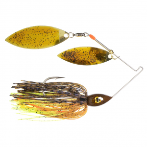 Nichols Lures Pulsator Metal Flake Double Willow Spinnerbait | Bluegill; 3/8 oz.