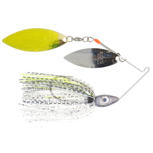 Image of Nichols Lures Pulsator Metal Flake Double Willow Spinnerbait | Bombshell Shad; 3/8 oz.