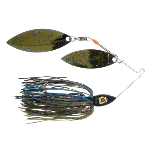 Image of Nichols Lures Pulsator Metal Flake Double Willow Spinnerbait | JT's Best Color Ever; 1/2 oz.