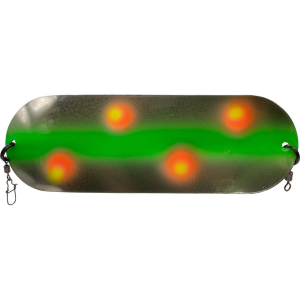 Image of Character Lures Dodger | Green Affliction; 6 1/4 in.