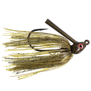 Image of Dirty Jigs Compact Swim Jig | Green Pumpkin; 1/4 oz.