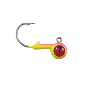 Image of Northland Tungsten Short Shank Jig Head | Bubblegum; 1/16 oz.