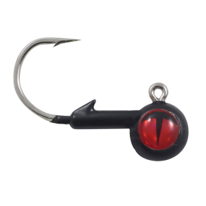 Image of Northland Tungsten Short Shank Jig Head | Black; 1/16 oz.