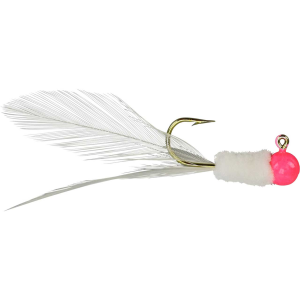 Image of Strike King Mr. Crappie Slab Daddy Live Hair Jig | Sweetie Pie; 1/16 oz.