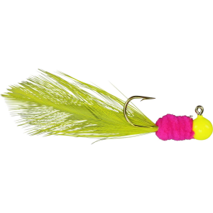 Image of Strike King Mr. Crappie Slab Daddy Live Hair Jig | HotChicken.com; 1/8 oz.