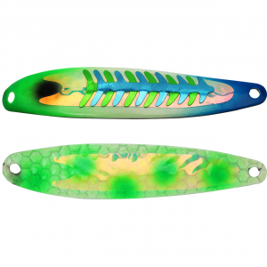 Image of Dreamweaver Super Slim Spoon | Exclusive Color - Dotted Bomb Glow UV; 3 5/8 in.