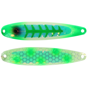 Image of Dreamweaver Super Slim Spoon | Exclusive Color - Green Jeans Glow UV; 3 5/8 in.