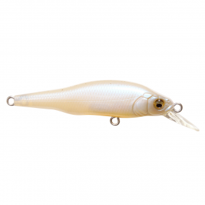 Image of Megabass X-80 Jr. | French Pearl OB; 2.6 in.