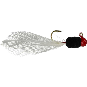 Image of Strike King Mr. Crappie Slab Daddy Live Hair Jig | Wood Pecker; 1/8 oz.