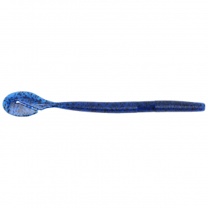 Image of Yamamoto Speed Senko Worm | Blue w/ Large Black Flake; 7 in.