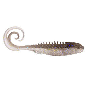 Image of Northland Eye-Candy Grub | Smoke Shad; 3 in.