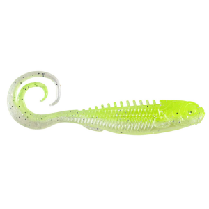 Image of Northland Eye-Candy Grub | Chartreuse Shad; 3 in.