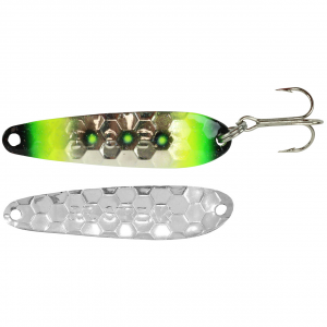 Image of Silver Streak Jr. Spoon | Exclusive Color - UV Chrome Lake Erie Flu; 2 1/4 in.