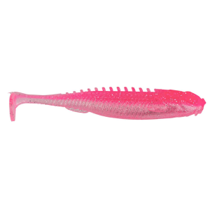 Image of Northland Eye-Candy Paddle Shad | Pink Silver; 3 1/2 in.
