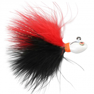 Image of SPRO RkSTAR Steelhead Jig | Red/Black/White; 1/4 oz.