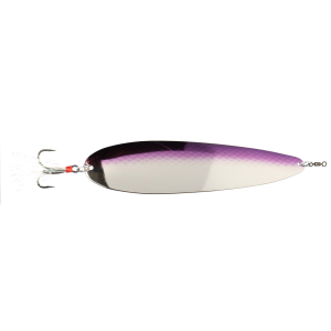 Image of Nichols Lures Ben Parker Super Magnum Flutter Spoon | Lavender Shad; 4.5 oz.