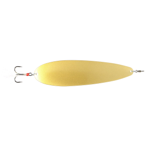Image of Nichols Lures Ben Parker Super Magnum Flutter Spoon | Goldfleaf; 4.5 oz.
