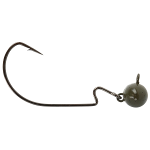 Image of Queen Tackle Tungsten Swinghead | Green Pumpkin; 1/2 oz.