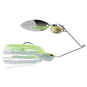 Image of Z-Man SlingBladeZ Colorado/Willow Spinnerbait | Chartreuse Pearl; 1/2 oz.