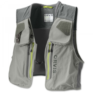 Image of Orvis Men's Ultralight Fishing Vest | Storm Grey; S