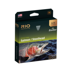 Image of RIO Elite Salmon/Steelhead Fly Line | Moss/Yellow; WF9F
