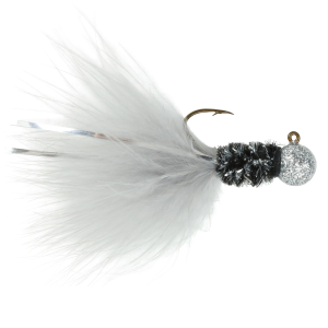 Image of Crappie Killer Marabou Jigs | Silver Bullet; 1/16 oz.