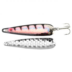 Image of Silver Streak Mini Spoon | Exclusive Color - UV Black Baitfish; 3 1/4 in.