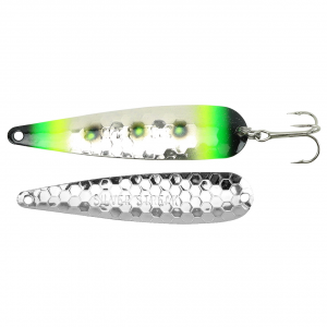 Image of Silver Streak Mini Spoon | Exclusive Color - UV Chrome Lake Erie Flu; 3 1/4 in.