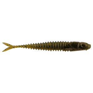 Image of Northland Eye-Candy Minnow | Green Pumpkin; 4 in.