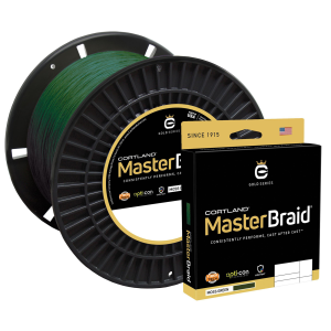 Image of Cortland Master Braid Line | 20 lb.; Moss Green; 1500 yds.