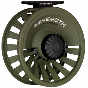 Image of Redington Behemoth Fly Reel | 9/10; OD Green