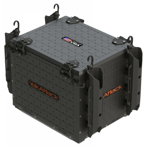 Image of YakAttack BlackPak Pro Kayak Fishing Crate System | 13 x 16 in.; Black