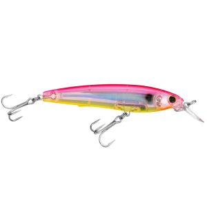 Image of Yo-Zuri 3D Inshore Fingerling Bait | Pink Silver Chartreuse; 2 3/4 in.