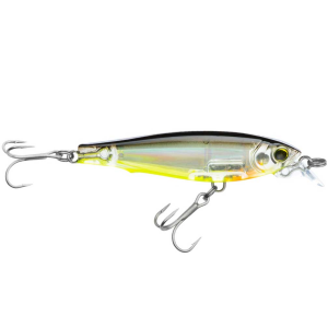 Image of Yo-Zuri 3D Inshore Fingerling Bait | Black Silver Chartreuse; 4 in.