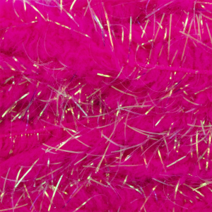 Image of SemperFli Guard Hair Chenille | Fluorescent Dark Pink